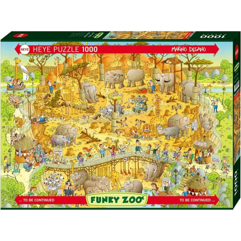 Heye Puzzle Afrikaans leefgebied