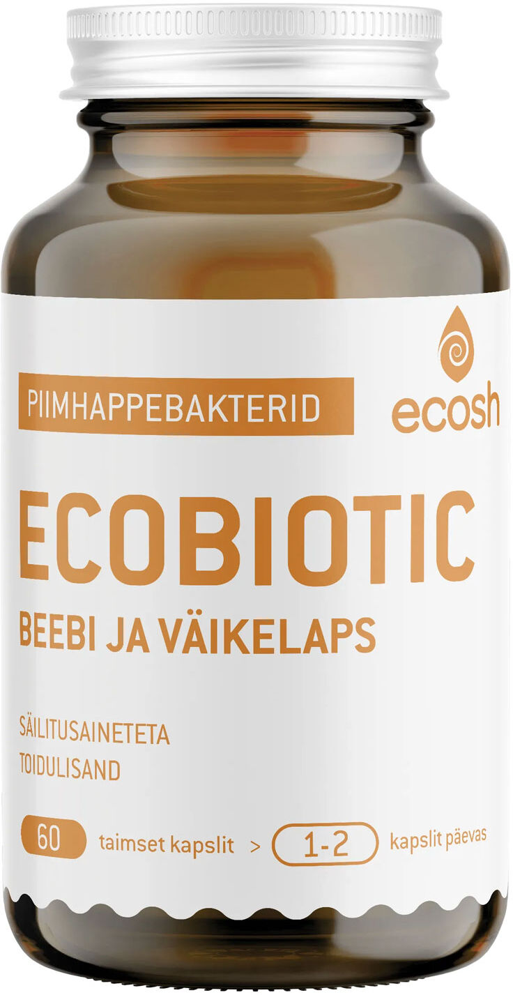 ECOSH Ecobiotic Probiotics Capsules For Babies & Toddlers 60pcs