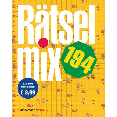 Rätselmix 194, Taschenbuch von Eberhard Krüger, Bassermann, 978-3-8094-4855-6
