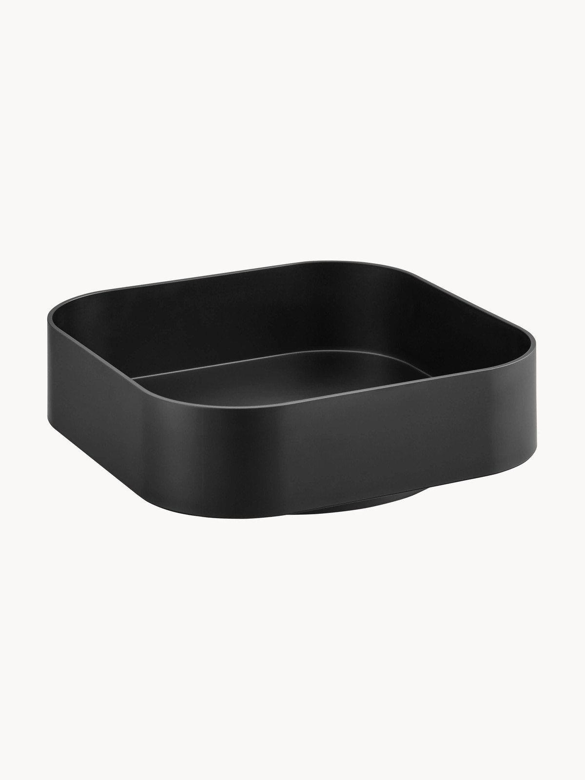 Yamazaki Draaibaar opbergbakje zwart B: 20 cm, D: 6 cm, H: 20 cm