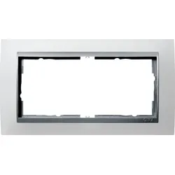 Gira Abdeckrahmen 2f.opak ws 100250