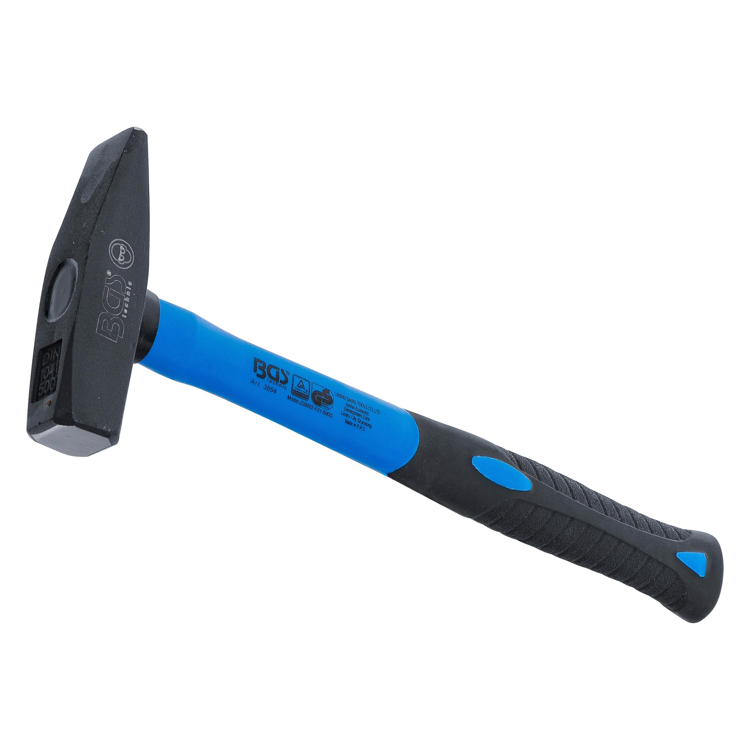 BGS Schlosserhammer Fiberglasstiel DIN 1041 500 g (500 g) (3854)