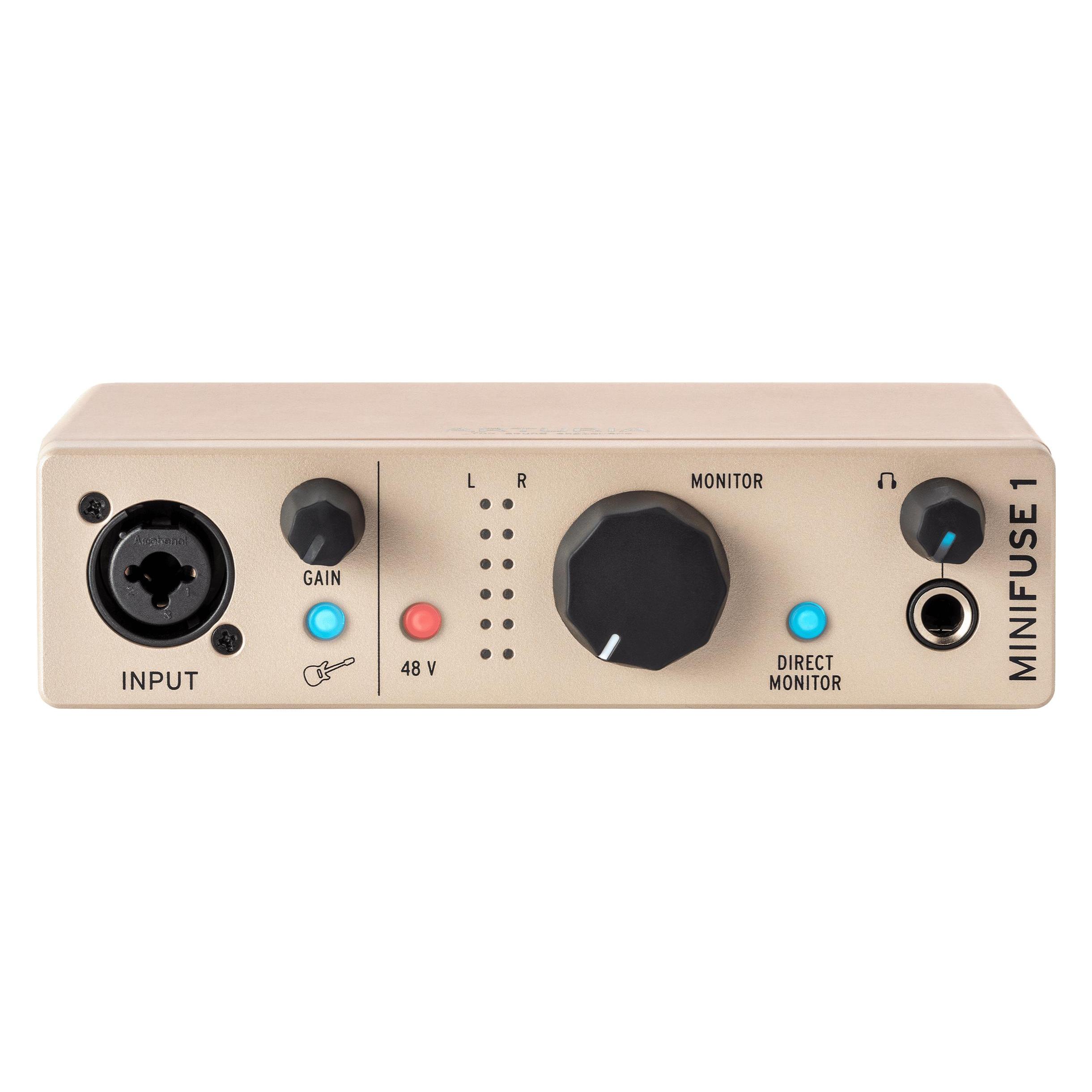 Arturia MiniFuse 1 Champagne (USB) (MINIFUSE1CH)