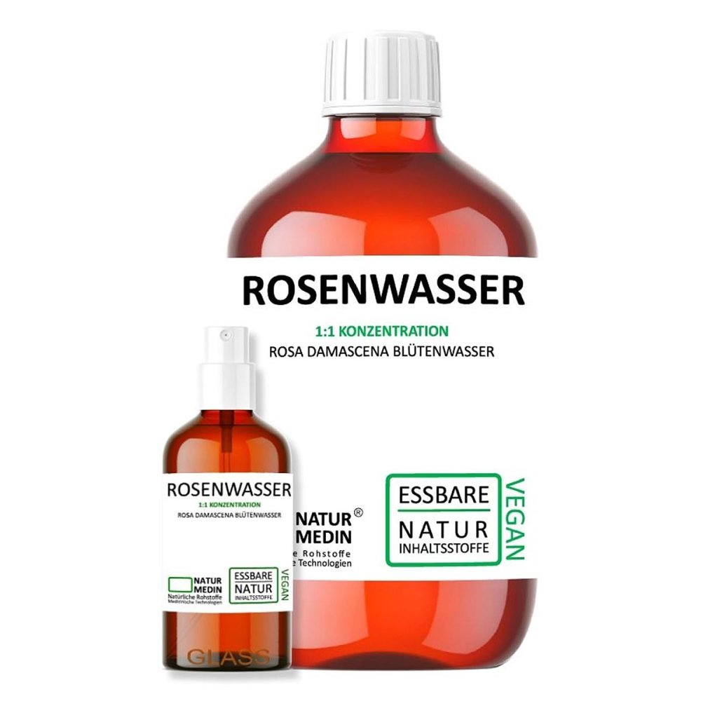 Falkengold GmbH Naturmedin Rosenwasser 500 ml + 100 ml 08107061
