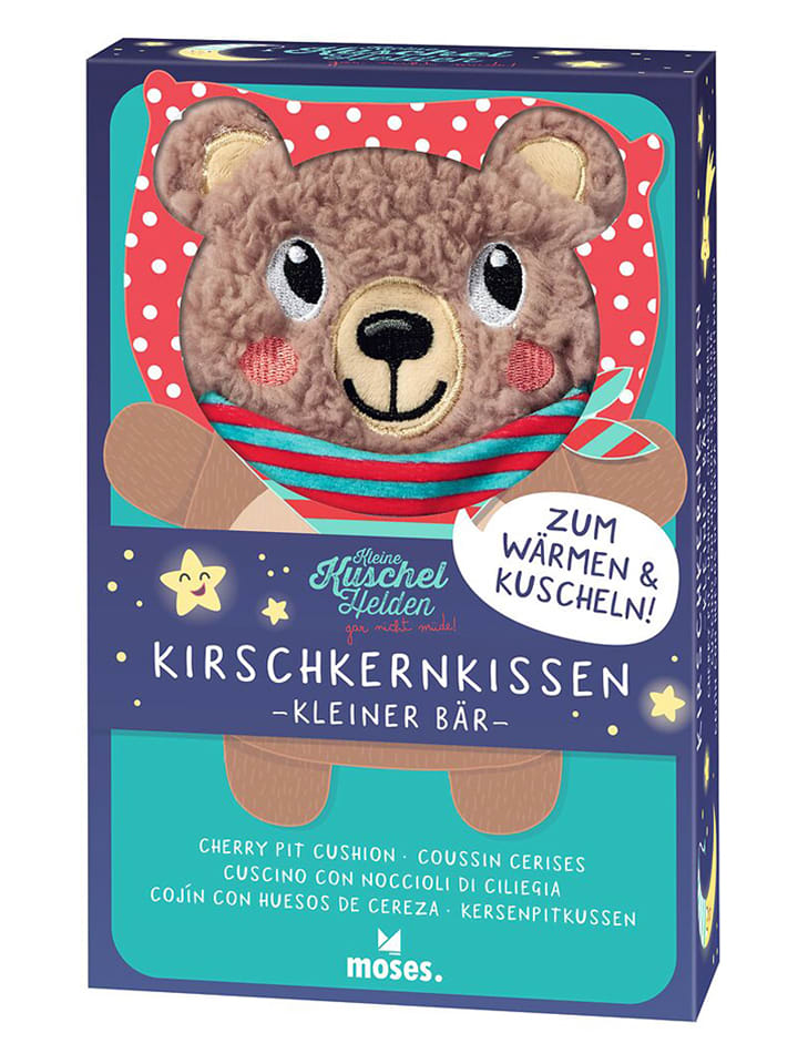 moses. Kirschkernkissen "Bär" in Hellbraun - ab 24 Monaten - onesize