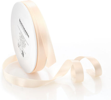 Satinband, creme, 15 mm, 50 m