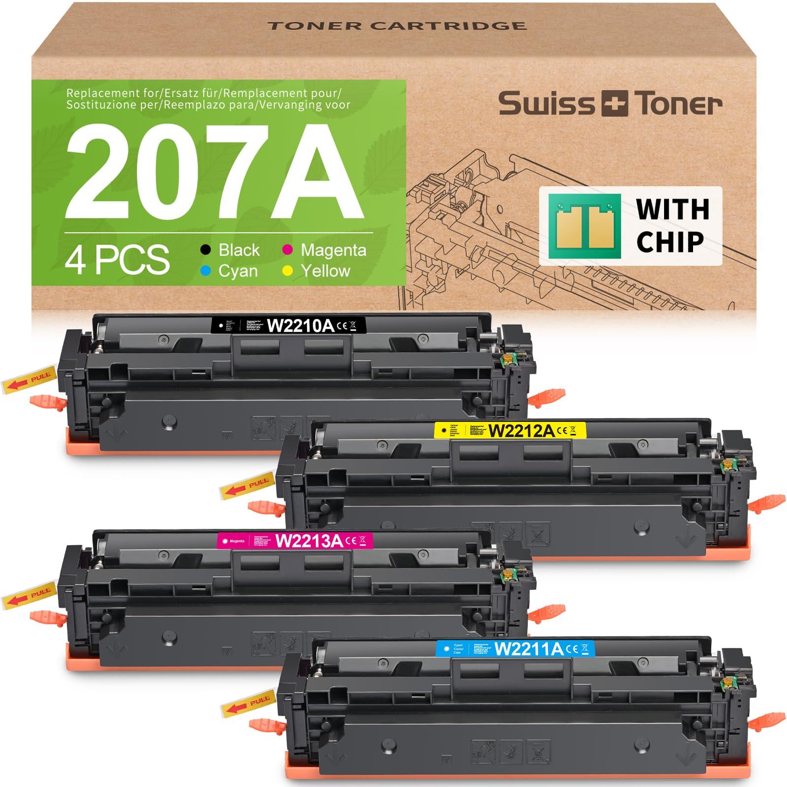 207A Tonerset (4 Patronen) für HP Color LaserJet Pro M283fdw, M255dw
