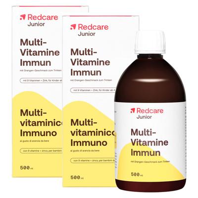 Redcare Junior Multi-Vitamine Immun Doppelpack 2x500 ml Flüssigkeit