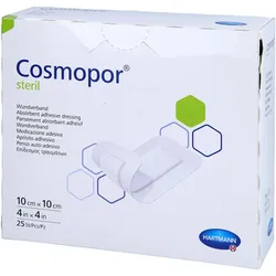 Hartmann, Pflaster, Cosmopor steril Wundverband 25 Stück (25x)