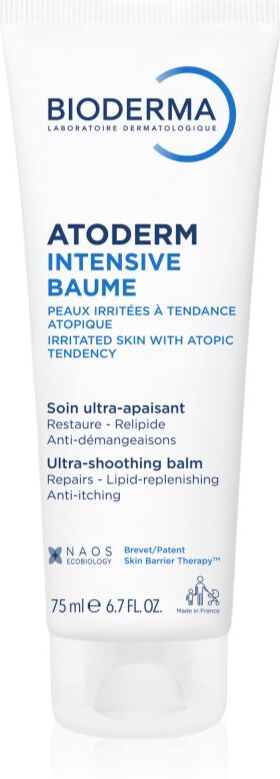 Bioderma Atoderm Intensive Baume intensiver beruhigender Balsam für sehr trockene, empfindliche und atopische Haut 75 ml