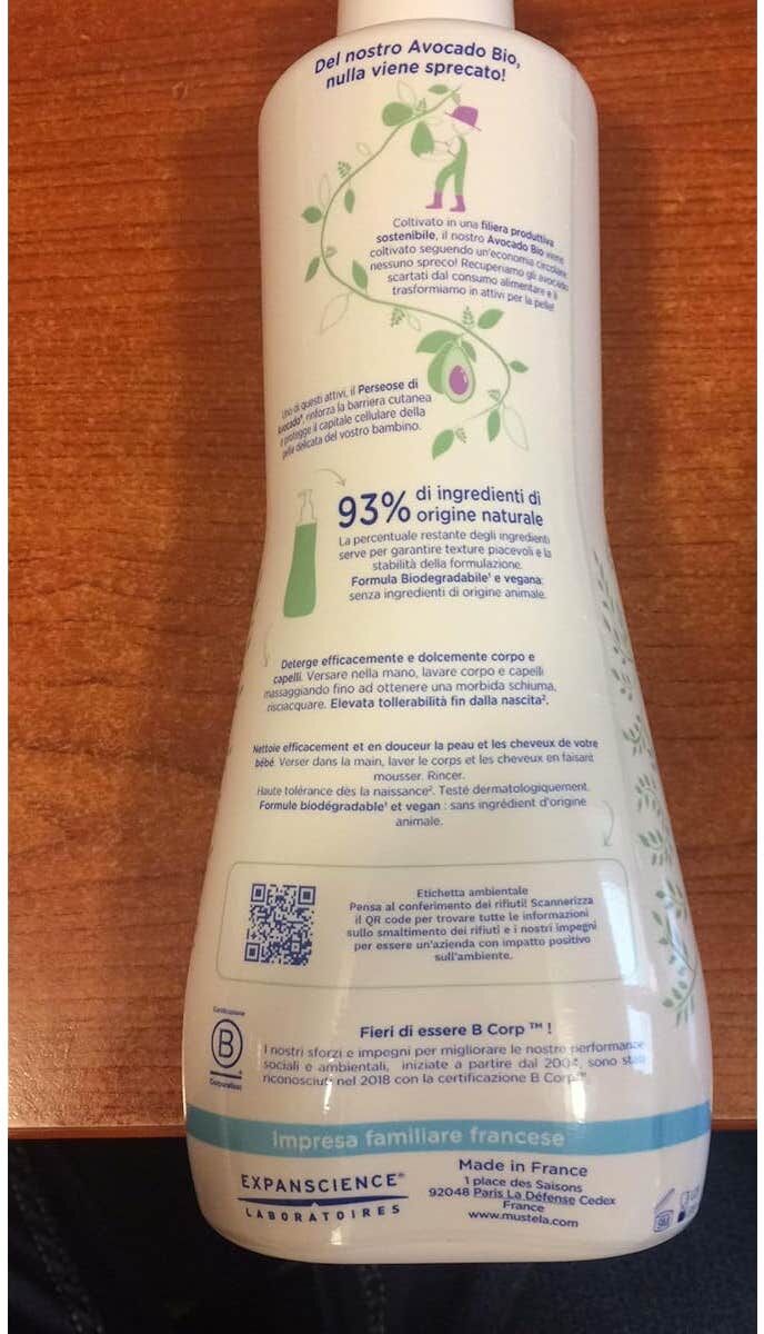 Mustela Gel de Baño Suave Duplo 2x500ml