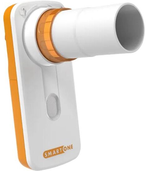 Gima Smart One Spirometro Peak Flow e FEV1 Misuratore Tascabile della Funzione Polmonare tramite App