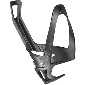 Elite Fahrrad-Flaschenhalter Rocko, schwarz, aus Carbon, zur seitlichen Entnahme, zum Schrauben