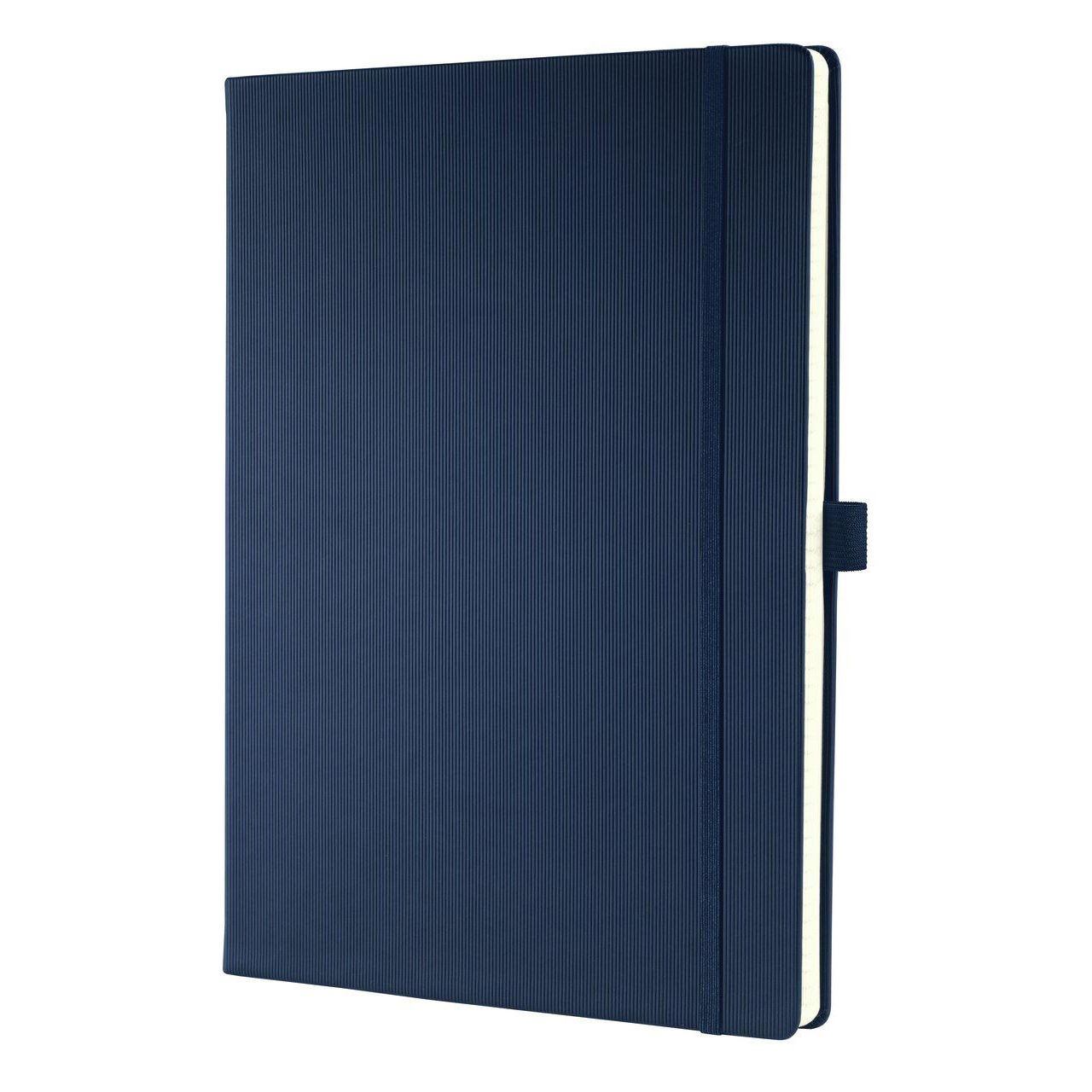 SIGEL Notizbuch Conceptum ca. DIN A4 blanko, dunkelblau Hardcover 194 Seiten, 1 St.