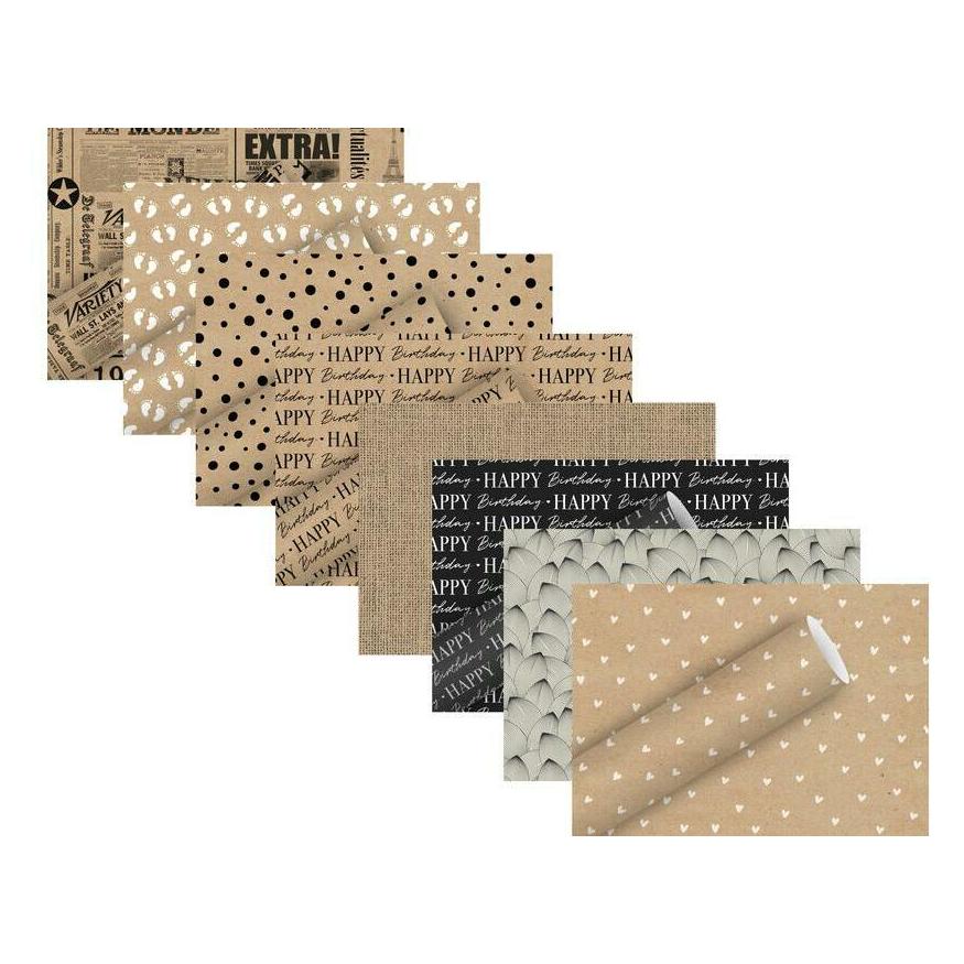 Braun + Company Geschenkkraftpapier Rolle Everyday By Nature (1x) (1359-22414)
