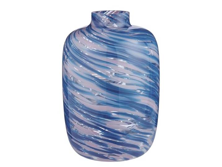 BUTLERS Blumenvase ø 18 cm Glas - Swirl -
