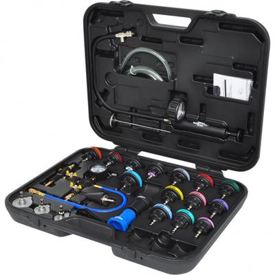 KS TOOLS Prüfset, Kühlsystemdruck MASTER Kühlsystem-Diagnose-Service-Satz, 25-tlg 1501930