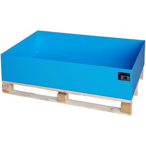 BAUER Auffangwanne 2008, blau, aus Stahl, 120 x 80cm, 224 Liter