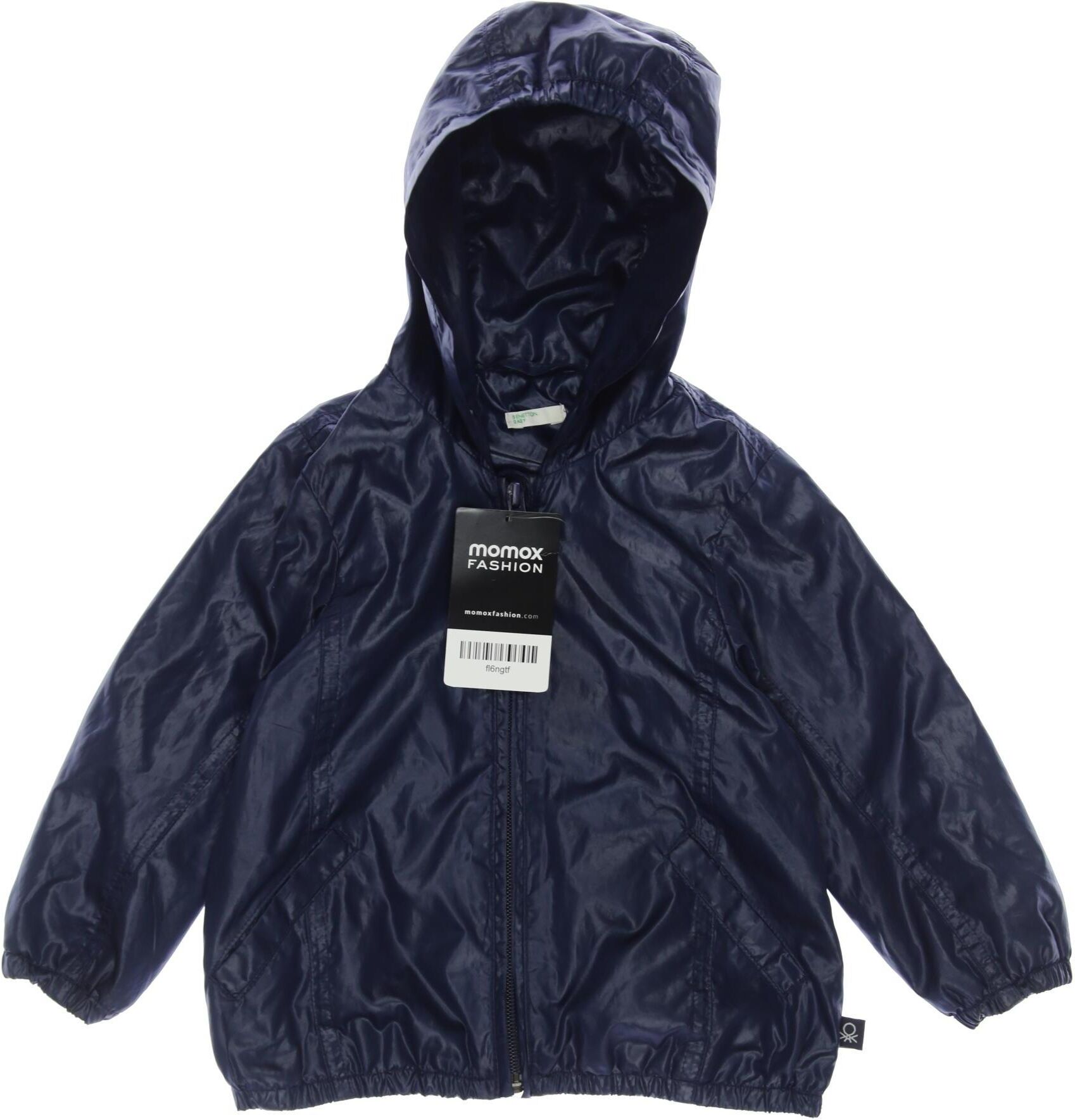 United Colors OF Benetton Mädchen Jacke oder Mantel, Marineblau, Gr. EU 80, Synthetik - Second Hand