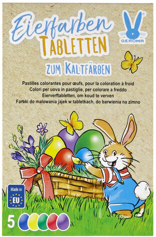 Eierfarben "Kaltfarben", 5 Farben