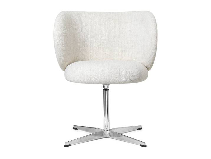 Ferm Living Rico dining chair swivel bouclé Off-white