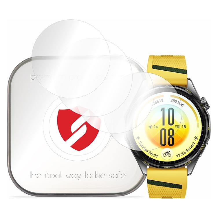 Smart Protection - Premium Classic (4er-Pack) - Huawei Watch GT 7 46 mm - Transparent (78131229)