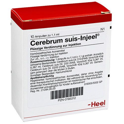 Cerebrum Suis Injeel Ampullen 10 St
