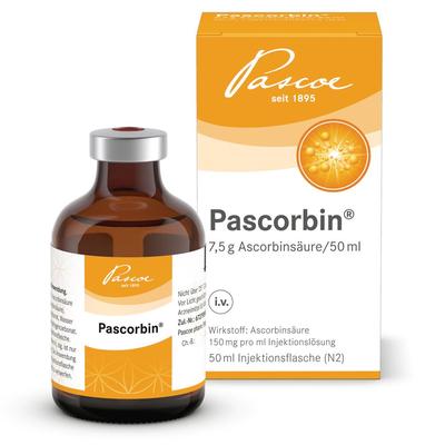 Pascorbin Injektionslösung Injektionsflasche 50 ml