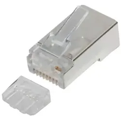 Netzwerk Stecker RJ45 Einführhilfe cat. 6a