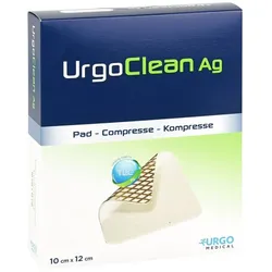 URGOCLEAN Ag Kompressen 10x12 cm steril