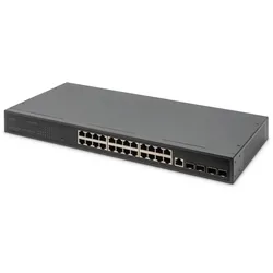 DIGITUS 24 Port GE 4 SFP+ UPLINK L2+ Switch 24 Port 10/100/1000+4SFP+ UPLINK Switch