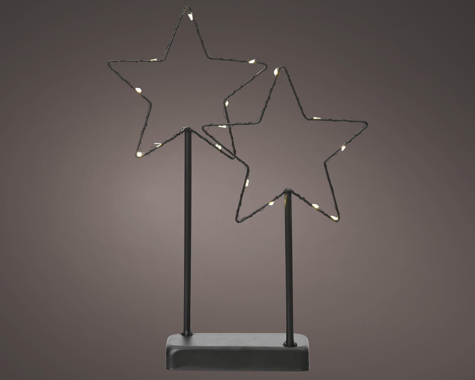 Lumineo LED Ster Decoratie van metaal, 34 cm
