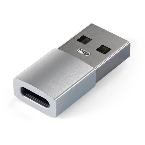 Satechi Aluminum Type-A to Type-C USB Adapter silver