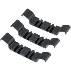 Conway Kabelhalter-Set Kunststoff schwarz