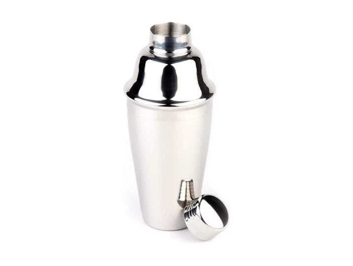 APS Cocktail Shaker Classic 3-teilig, 0.7 l , silber, H:23cm Ø:9cm, Shaker, Cocktail Shaker