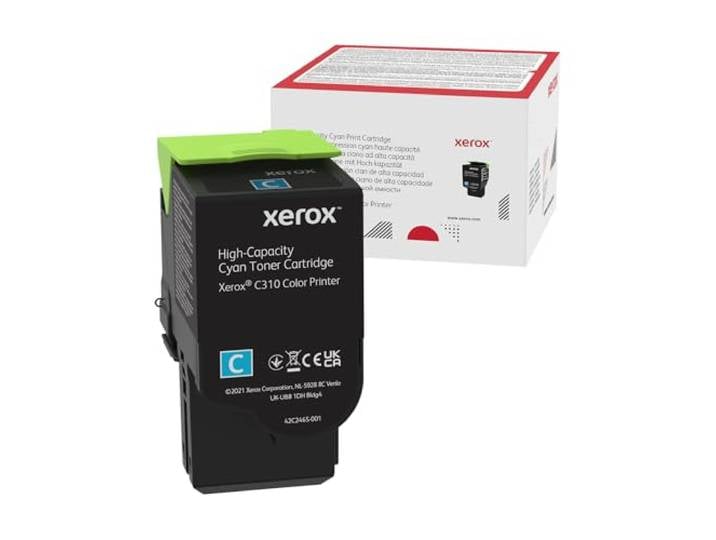 Xerox Originales C310 / C315 Cyan Haute Capacité Cartouche de Toner (5\,500 Pages) - 006R04365