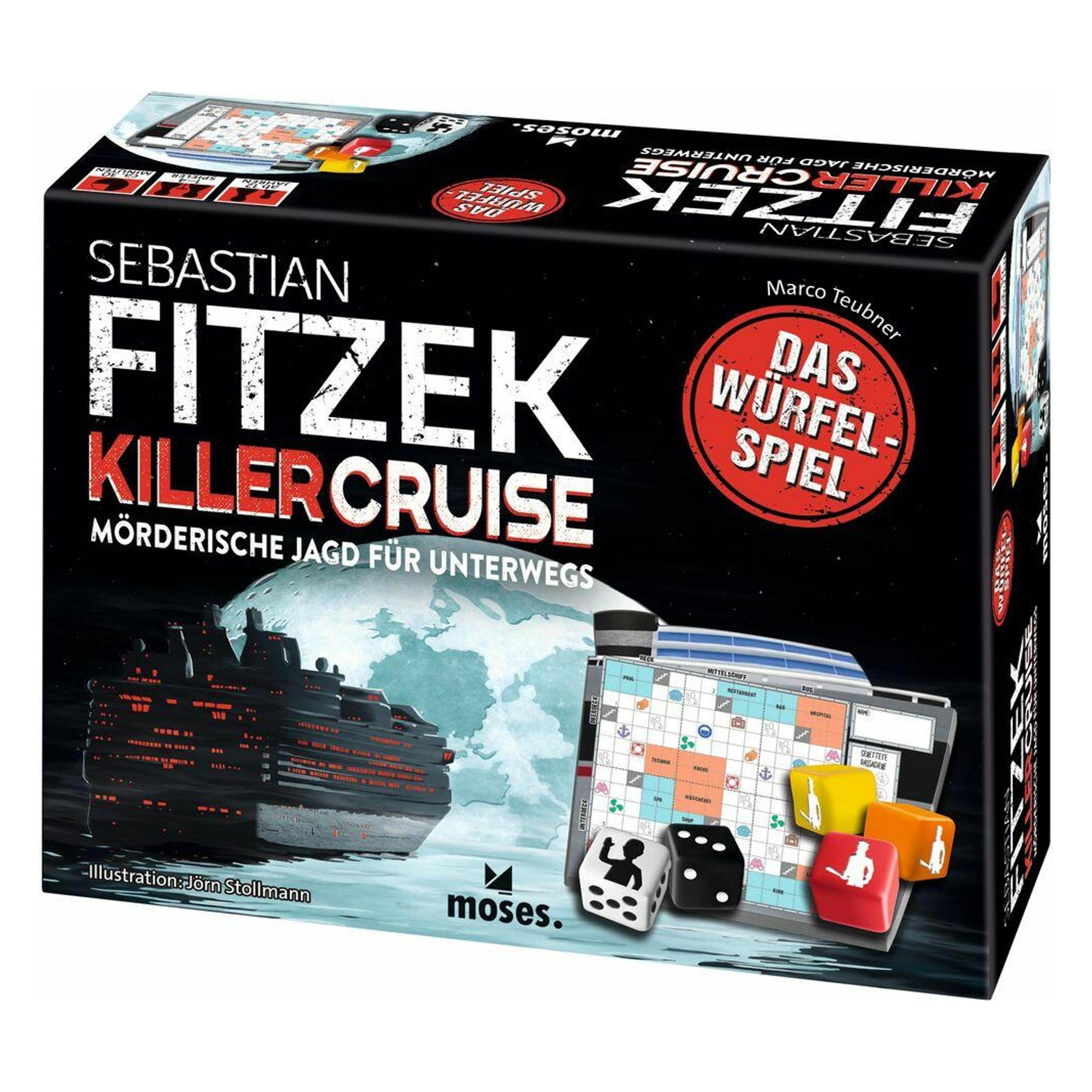 Magni Würfelspiel Sebastian Fitzek Killercruise (Deutsch, 1 - 4 Spieler) (90144)
