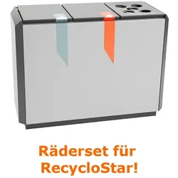 RecycloStar Räderset für Recyclingsystem VB 708451 stabiles Räderset, um den RecycloStar einfach zu bewegen
