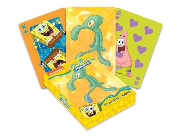 AQUARIUS Spongebob Bold and Brash speelkaarten-Spongebob Thema Deck of Cards voor uw favoriete kaartspellen - Officieel gelicentieerde Spongebob Merchandise & Collectibles