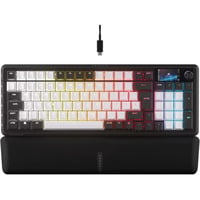 Vanguard 96, Gaming-Tastatur schwarz/weiß, DE-Layout, Corsair MLX Plasma