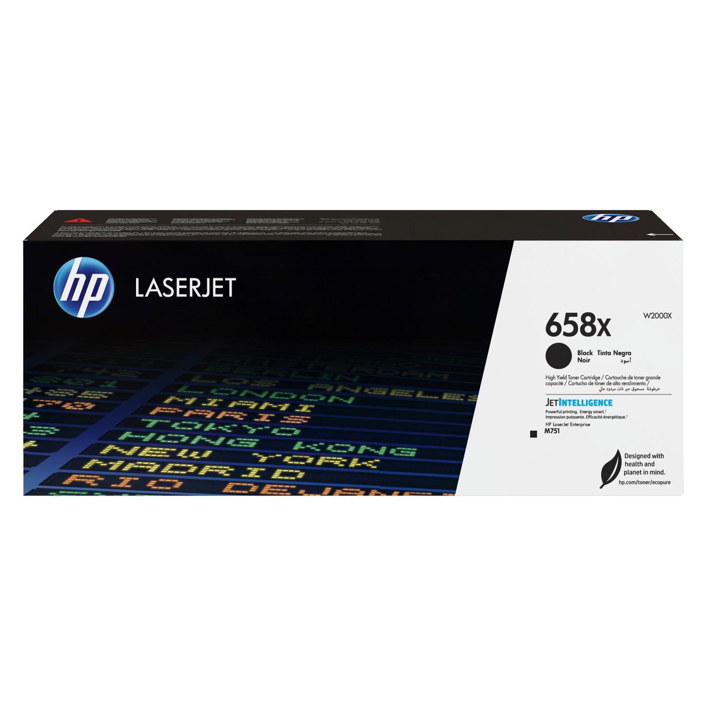 HP 658X (BK) (W2000X)