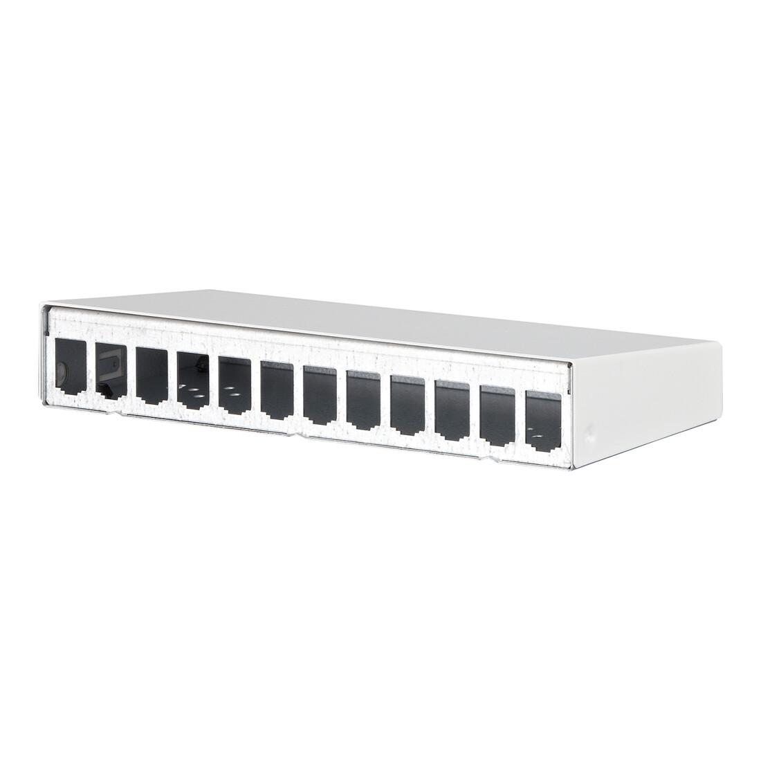 BTR NETCOM AP-Gehäuse leer E-DATmodul 12er rws 130861-1202-E ; Metz Connect)