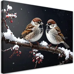 LEINWANDBILD Weihnachten 120x80cm