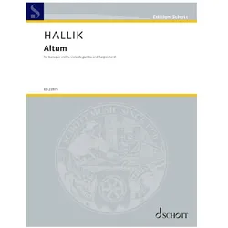 Altum, Fachbücher von Hallik Elis