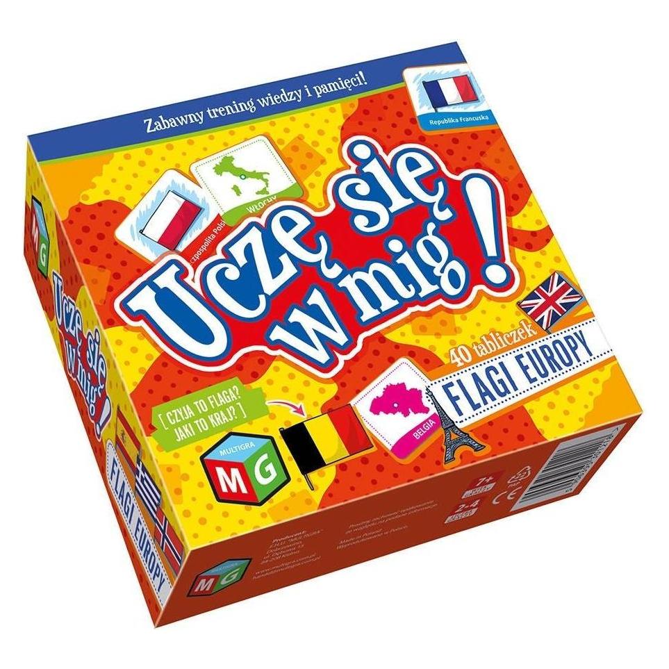 Multigra Flaggen Europas - ich lerne in kürzester Zeit (Deutsch, 2 - 4 Spieler) (387722)