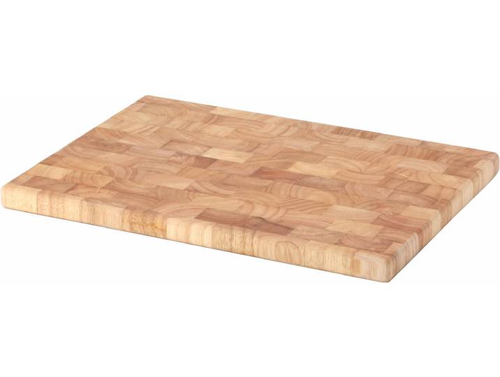 Schneidebrett CONTINENTA, beige (natur), B:25cm H:2cm L:35cm, Massivholz, Schneidebretter, Schneidebrett, in hochwertiger Handarbeit hergestellt