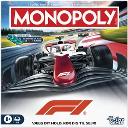 Hasbro Gaming HASBRO Monopoly Formula 1 (DK) (Dänisch, 2 - 6 Spieler)