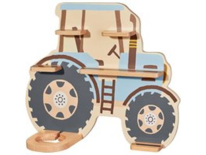 LIVARNO® Étagère pour enfants pour boîte audio et figurines. (Tracteur)