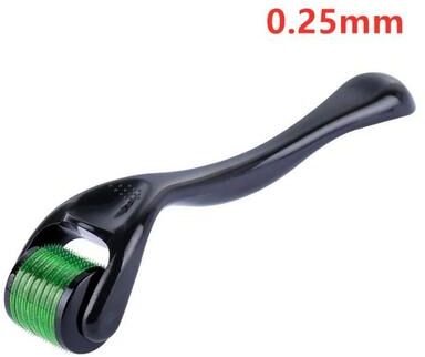 Uplift Picks 540 Titanium Derma Roller For Face Skin Care green (0.25mm)