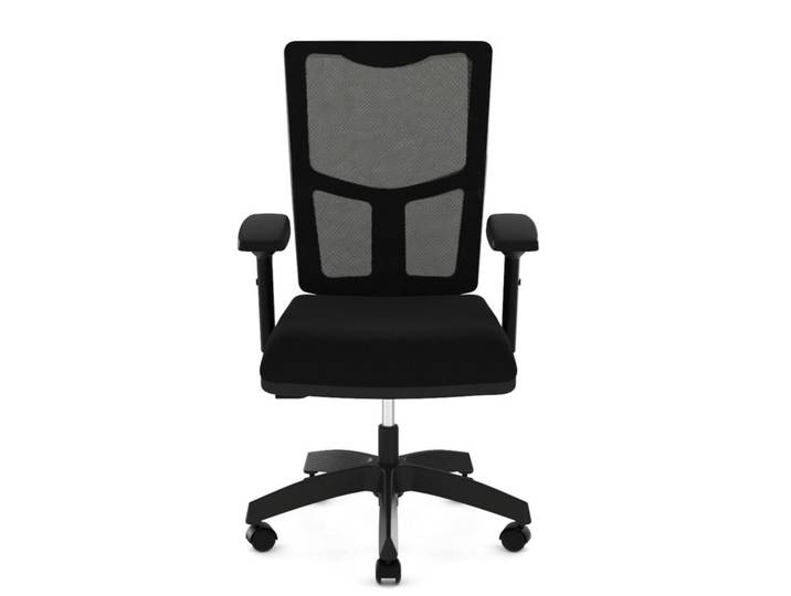 Fauteuil de bureau LYRA BUT PRO synchrone noir